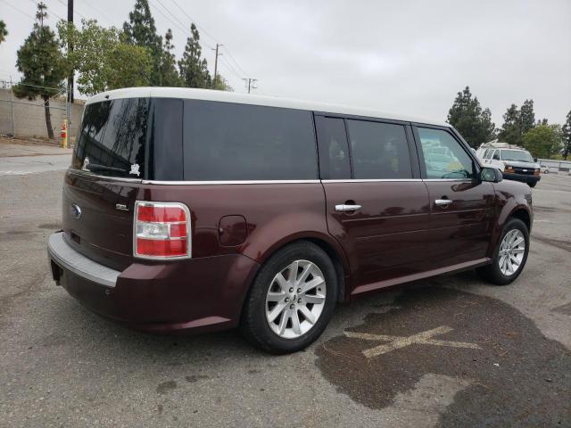 2FMDK52C19BA28770 - 2009 FORD FLEX SEL BURGUNDY photo 3