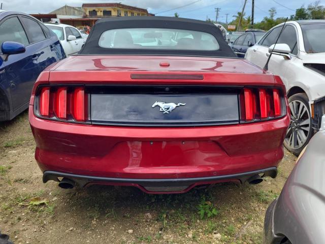 1FATP8UH6H5234767 - 2017 FORD MUSTANG RED photo 6