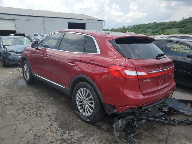 2LMTJ8KR4GBL63012 - 2016 LINCOLN MKX SELECT RED photo 2