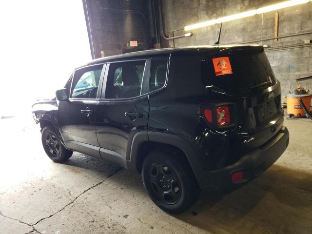 ZACNJBAB4KPK88985 - 2019 JEEP RENEGADE SPORT BLACK photo 2