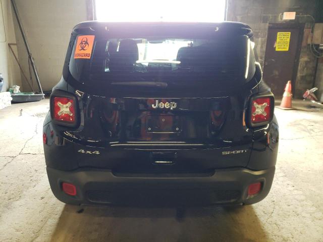 ZACNJBAB4KPK88985 - 2019 JEEP RENEGADE SPORT BLACK photo 6