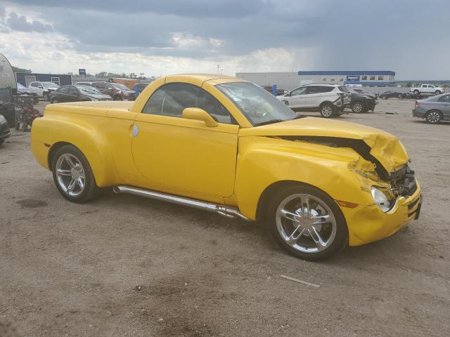 1GCES14P04B111946 - 2004 CHEVROLET SSR 黄色 照片 4