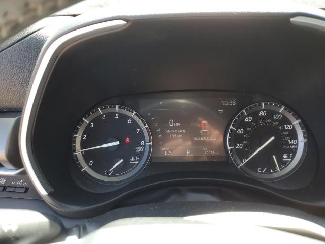 5TDHZRBH0MS071489 - 2021 TOYOTA HIGHLANDER XLE SILVER photo 9