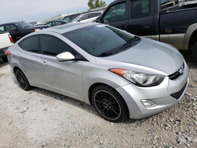 KMHDH4AE2CU325950 - 2012 HYUNDAI ELANTRA GLS SILVER photo 4