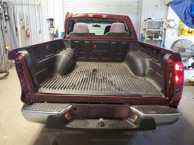 1GCCS139078239616 - 2007 CHEVROLET COLORADO BURGUNDY photo 6