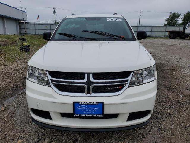 3C4PDCAB1HT633352 - 2017 DODGE JOURNEY SE WHITE photo 5