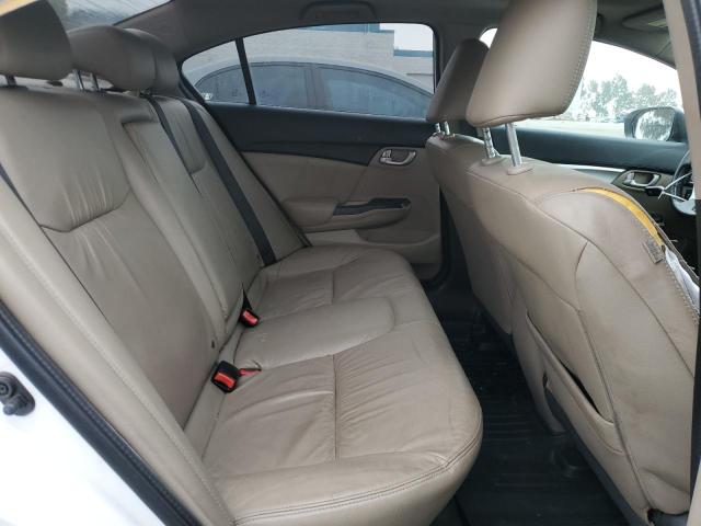19XFB2F99EE083559 - 2014 HONDA CIVIC EXL WHITE photo 10