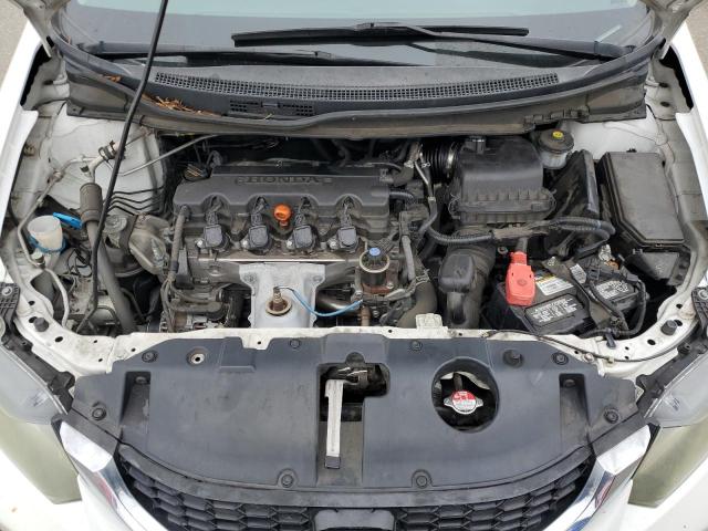 19XFB2F99EE083559 - 2014 HONDA CIVIC EXL WHITE photo 11