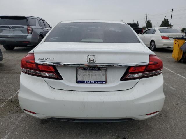 19XFB2F99EE083559 - 2014 HONDA CIVIC EXL WHITE photo 6