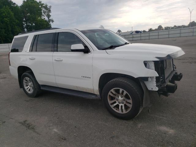 1GNSCBKC9FR732139 - 2015 CHEVROLET TAHOE C1500 LT WHITE photo 4