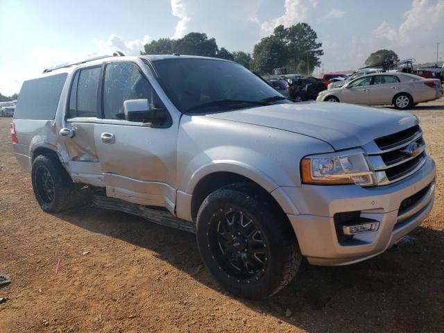 1FMJK2AT5HEA11492 - 2017 FORD EXPEDITION EL LIMITED SILVER photo 4