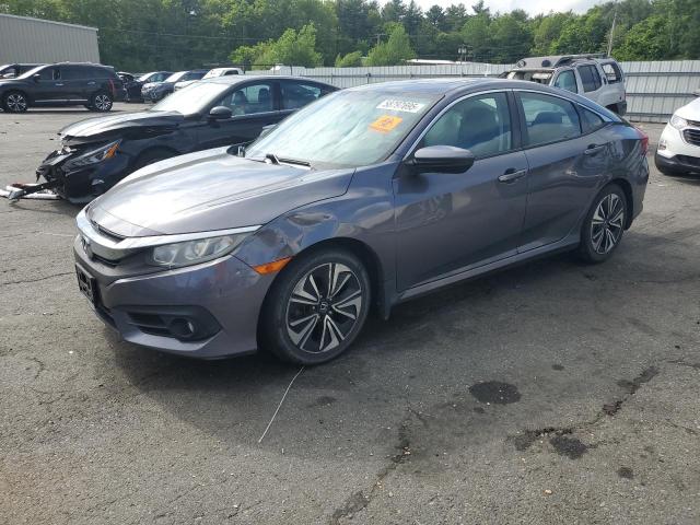 19XFC1F78GE212397 - 2016 HONDA CIVIC EXL GRAY photo 1
