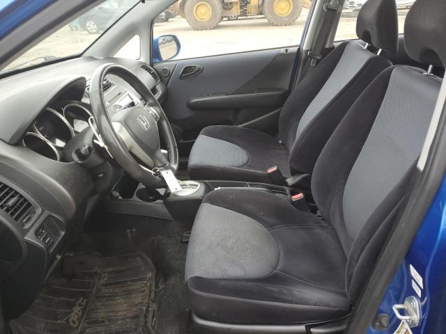 JHMGD38687S037470 - 2007 HONDA FIT S 蓝色 照片 7