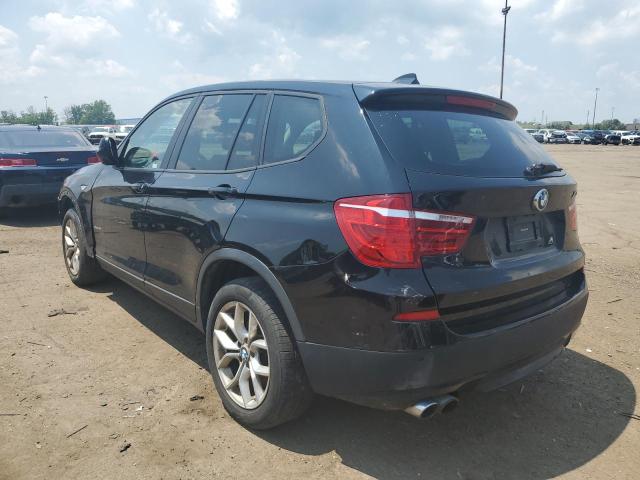 5UXWX7C55BLT78319 - 2011 BMW X3 XDRIVE35I Schwarz Foto 2