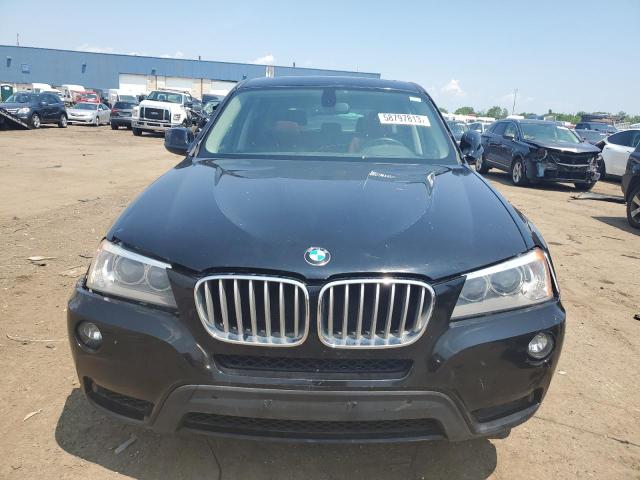 5UXWX7C55BLT78319 - 2011 BMW X3 XDRIVE35I Schwarz Foto 5