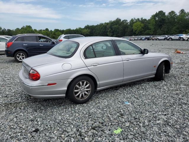 SAJDA01N42FM25103 - 2002 JAGUAR S-TYPE SILVER photo 3