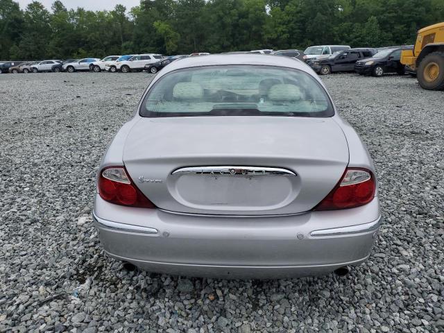 SAJDA01N42FM25103 - 2002 JAGUAR S-TYPE SILVER photo 6