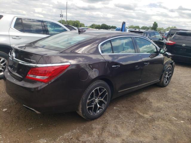 1G4G45G35GF198125 - 2016 BUICK LACROSSE SPORT TOURING MAROON photo 3