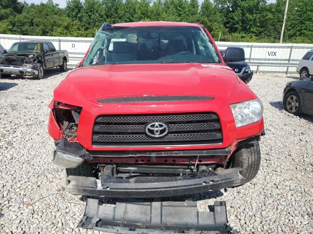 5TFJV52187X001469 - 2007 TOYOTA TUNDRA RED photo 5