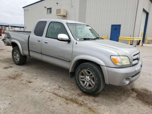 5TBRT34175S467920 - 2005 TOYOTA TUNDRA ACCESS CAB SR5 SILVER photo 4