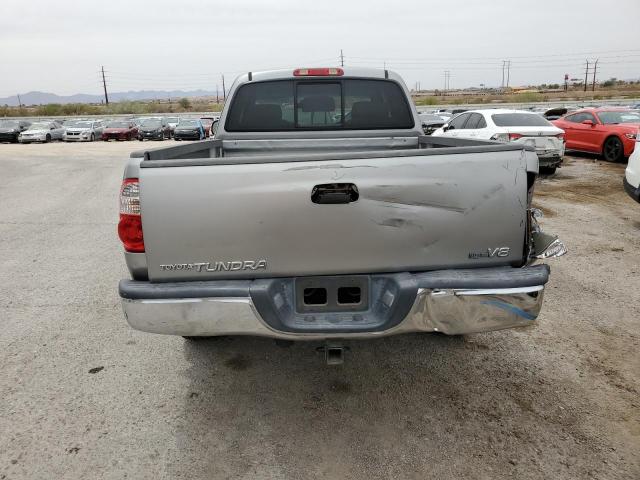 5TBRT34175S467920 - 2005 TOYOTA TUNDRA ACCESS CAB SR5 SILVER photo 6