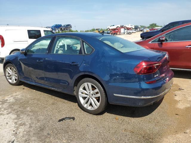 1VWLA7A32KC009888 - 2019 VOLKSWAGEN PASSAT WOLFSBURG BLUE photo 3