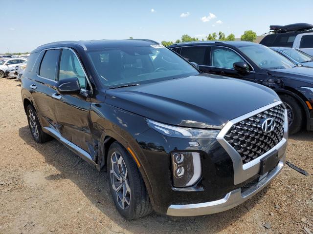 KM8R7DHE6MU271553 - 2021 HYUNDAI PALISADE CALLIGRAPHY BLACK photo 4