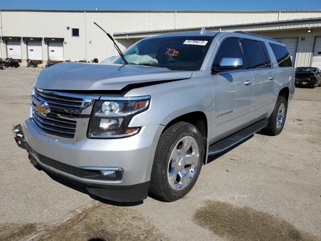 1GNSKJKC6HR131982 - 2017 CHEVROLET SUBURBAN K1500 PREMIER SILVER photo 1