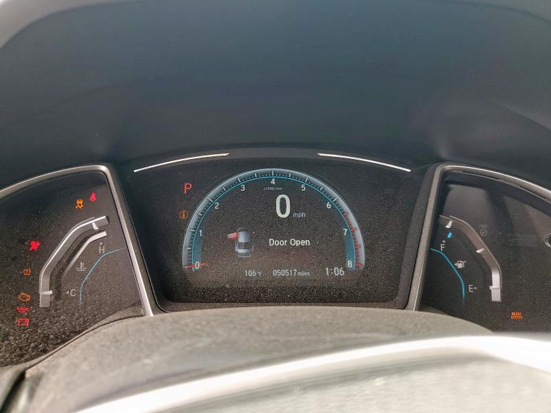 19XFC1F72HE028865 - 2017 HONDA CIVIC EXL SILVER photo 9