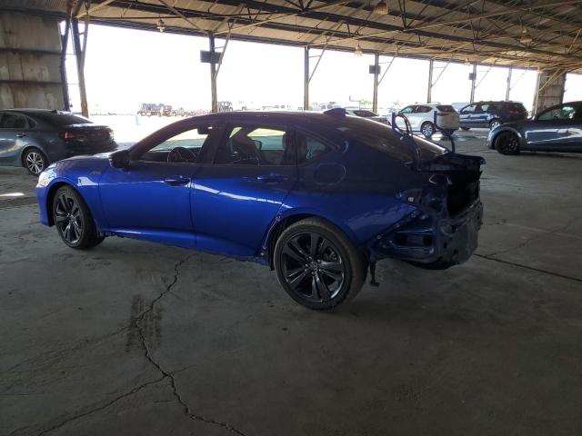 19UUB5F59MA011592 - 2021 ACURA TLX TECH A BLUE photo 2