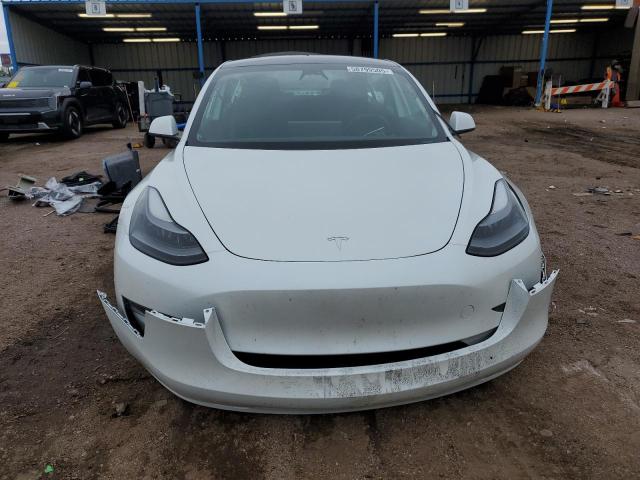 5YJ3E1EA5PF607075 - 2023 TESLA MODEL 3 Beyaz fotoğraf 5