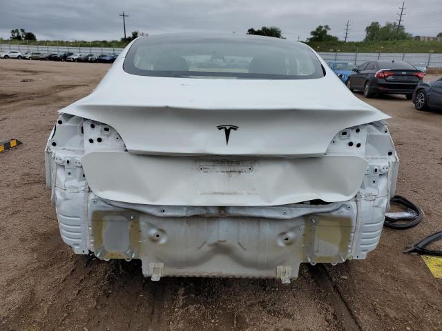 5YJ3E1EA5PF607075 - 2023 TESLA MODEL 3 Beyaz fotoğraf 6