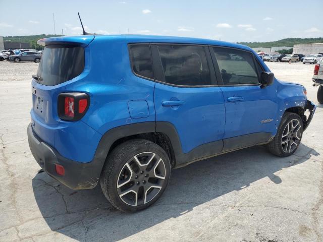 ZACNJBAB3LPL77027 - 2020 JEEP RENEGADE SPORT BLUE photo 3