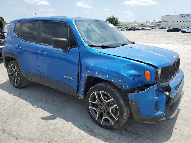 ZACNJBAB3LPL77027 - 2020 JEEP RENEGADE SPORT BLUE photo 4