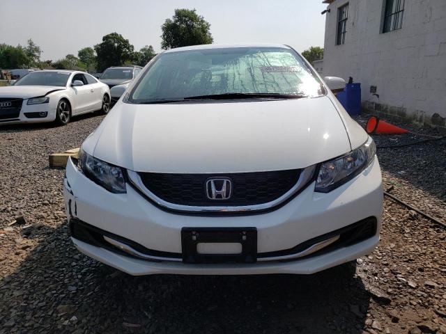 19XFB2F50FE298519 - 2015 HONDA CIVIC LX WHITE photo 5