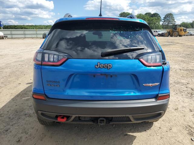 1C4PJMBX0KD311114 - 2019 JEEP CHEROKEE TRAILHAWK BLUE photo 6