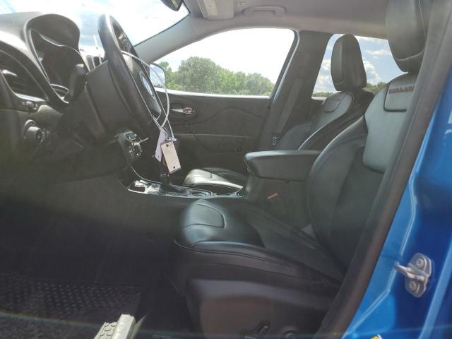 1C4PJMBX0KD311114 - 2019 JEEP CHEROKEE TRAILHAWK BLUE photo 7