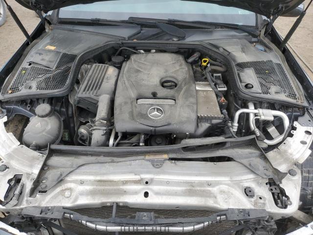 55SWF4KBXGU140842 - 2016 MERCEDES-BENZ C 300 4MATIC GRAY photo 11