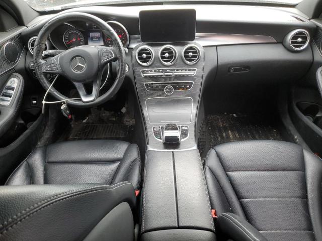 55SWF4KBXGU140842 - 2016 MERCEDES-BENZ C 300 4MATIC GRAY photo 8