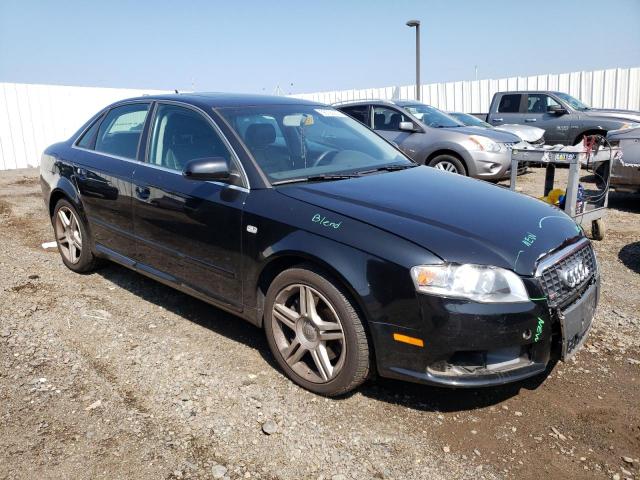 WAUDF78E68A023715 - 2008 AUDI A4 2.0T QUATTRO BLACK photo 4