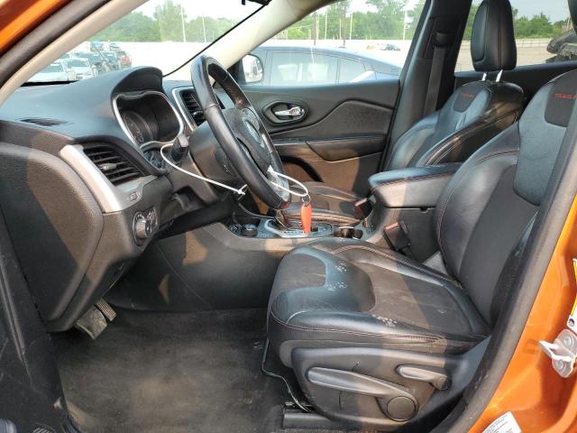 1C4PJMBS0FW675807 - 2015 JEEP CHEROKEE TRAILHAWK ORANGE photo 7