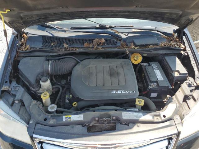 2C4RC1CG7ER164680 - 2014 CHRYSLER TOWN & COU TOURING L BLACK photo 12