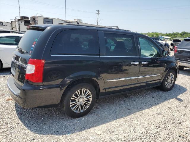 2C4RC1CG7ER164680 - 2014 CHRYSLER TOWN & COU TOURING L BLACK photo 3