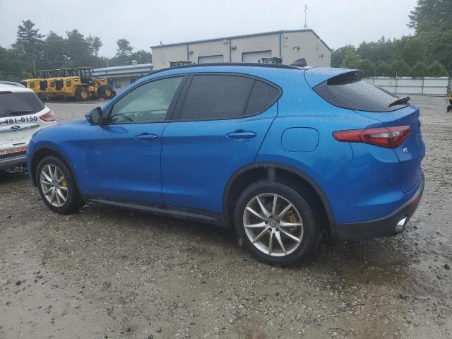 ZASFAKNN4J7B99335 - 2018 ALFA ROMEO STELVIO TI SPORT BLUE photo 2
