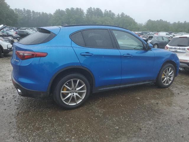 ZASFAKNN4J7B99335 - 2018 ALFA ROMEO STELVIO TI SPORT BLUE photo 3