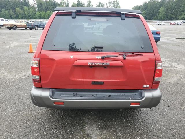 JN8AR07YXYW402949 - 2000 NISSAN PATHFINDER LE RED photo 6