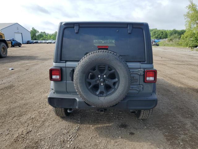 1C4HJXDN5MW679104 - 2021 JEEP WRANGLER U SPORT رمادي صورة 6