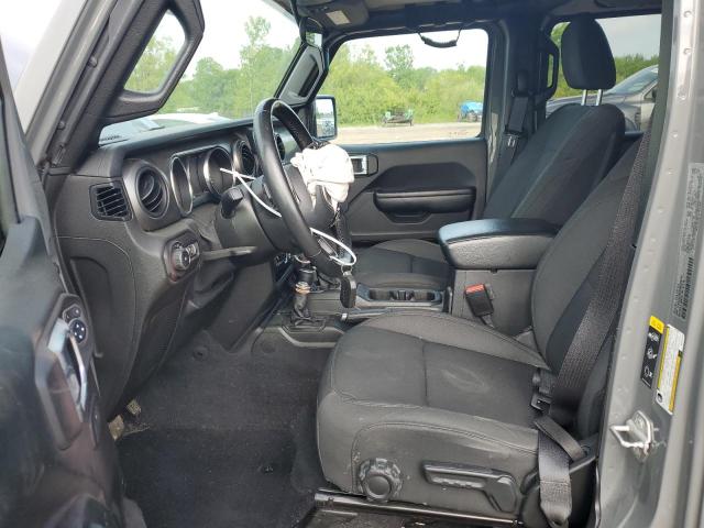 1C4HJXDN5MW679104 - 2021 JEEP WRANGLER U SPORT رمادي صورة 7