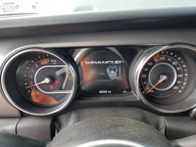 1C4HJXDN5MW679104 - 2021 JEEP WRANGLER U SPORT رمادي صورة 9