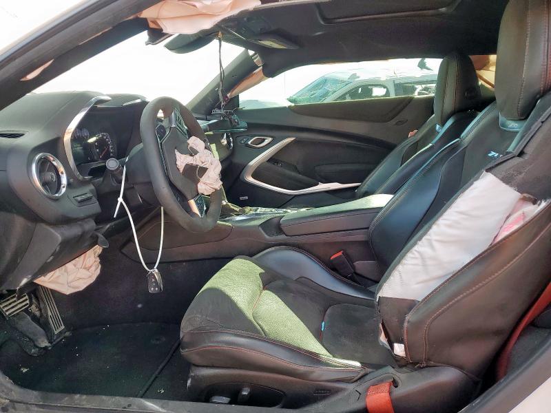 1G1FK1R66K0153687 - 2019 CHEVROLET CAMARO ZL1 Weiß Foto 7